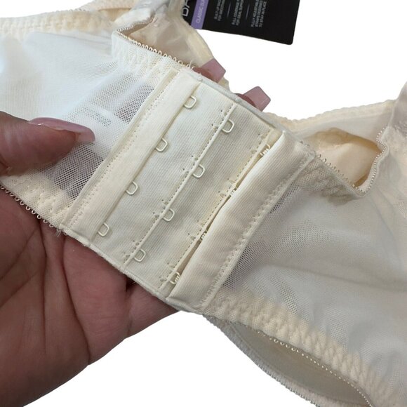 Bali Classic Support Underwire Bra Style 0180 Size 36DDD Ivory No Padding NEW - Picture 8 of 12